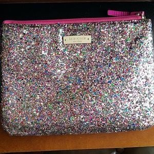 Kate Spade colorful sequins clutch.
